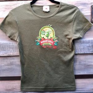 Margaritaville Key West Size Med Green T-Shirt